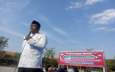 Peringatan Maulid Nabi Muhammad SAW di SMANSAPEGA