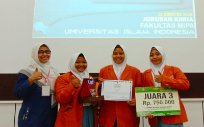 KIR SMA Pegandon sabet juara 3 di ajang LKTI Nasional