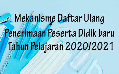 Daftar Ulang PPDB 2020